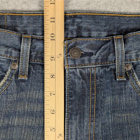 Levi’s 559 Relaxed Straight Fit Jeans Mens W33 Medium Wash Y2K Utility Retro - Picture 11 of 13